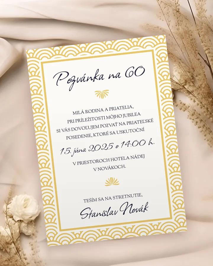 Pozvánka na narodeniny Art Deco 03