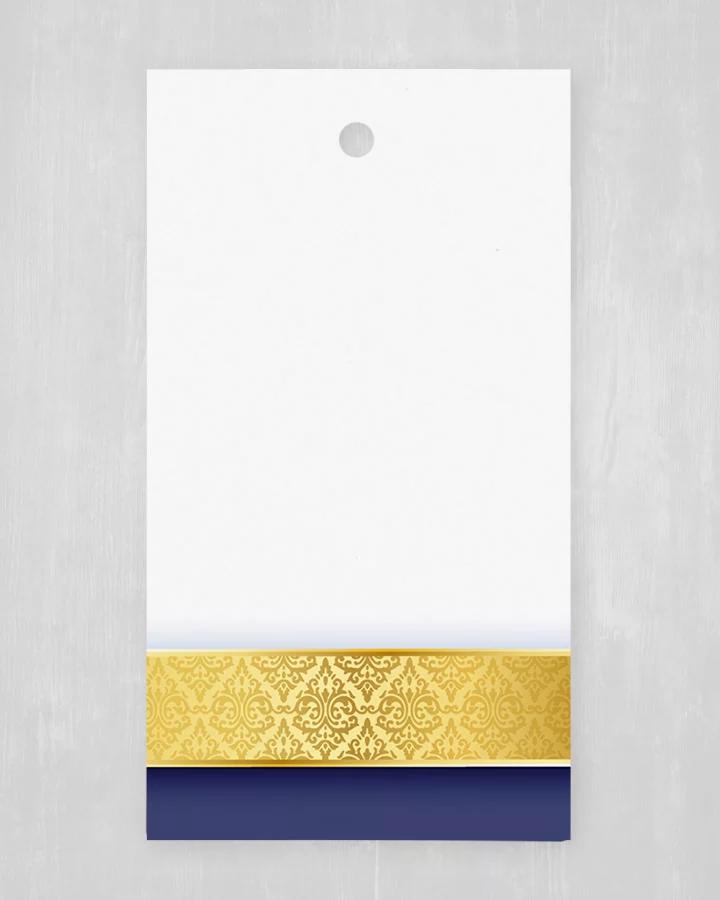 Visačka na výslužky / darčeky / produkty - Kráľovský motív (sada 10ks) 1/2