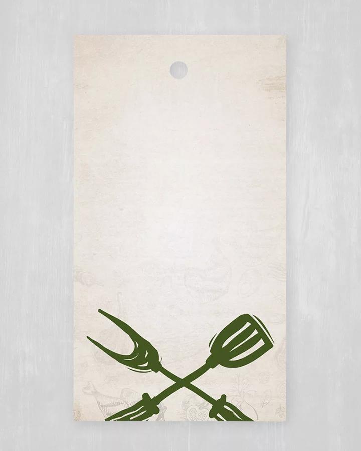 Visačka na výslužky / darčeky / produkty - Grilovačka I. (sada 10ks) 1/2