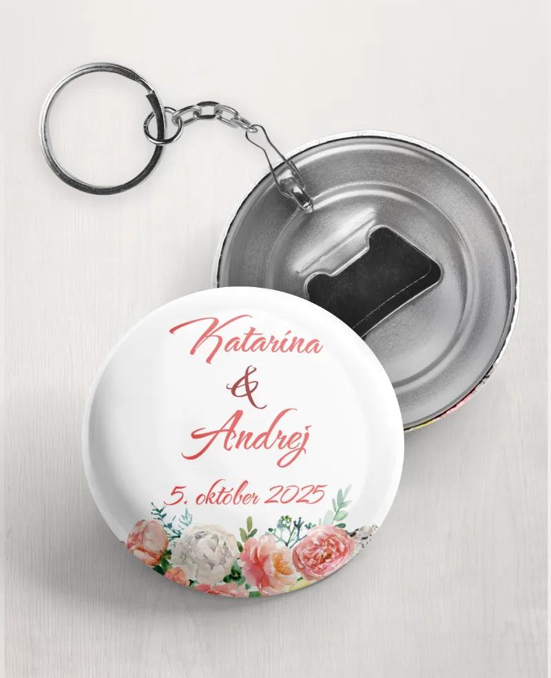 Svadobné otvárače - motív Veniec kvetov