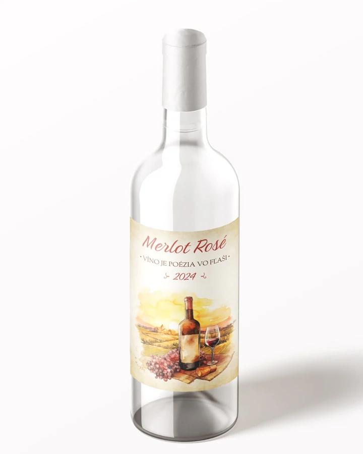 Etikety na víno - motív 09 1/3