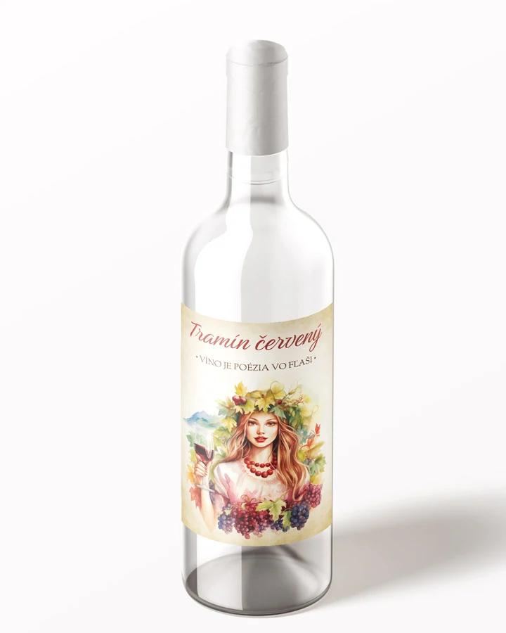 Etikety na víno - motív 11 1/3