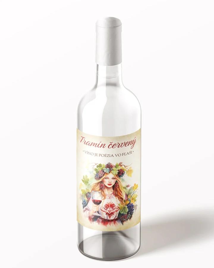 Etikety na víno - motív 12 1/3