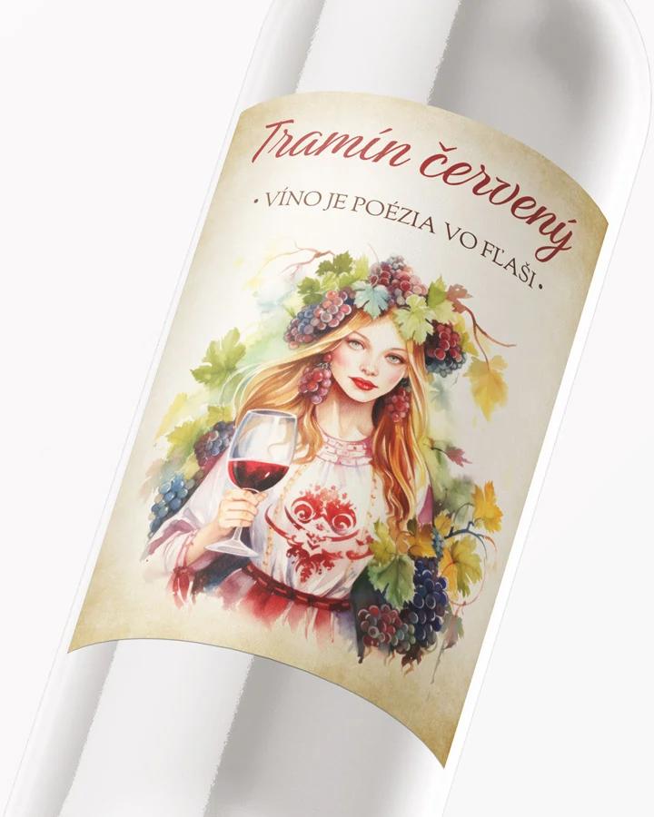 Etikety na víno - motív 12 2/3