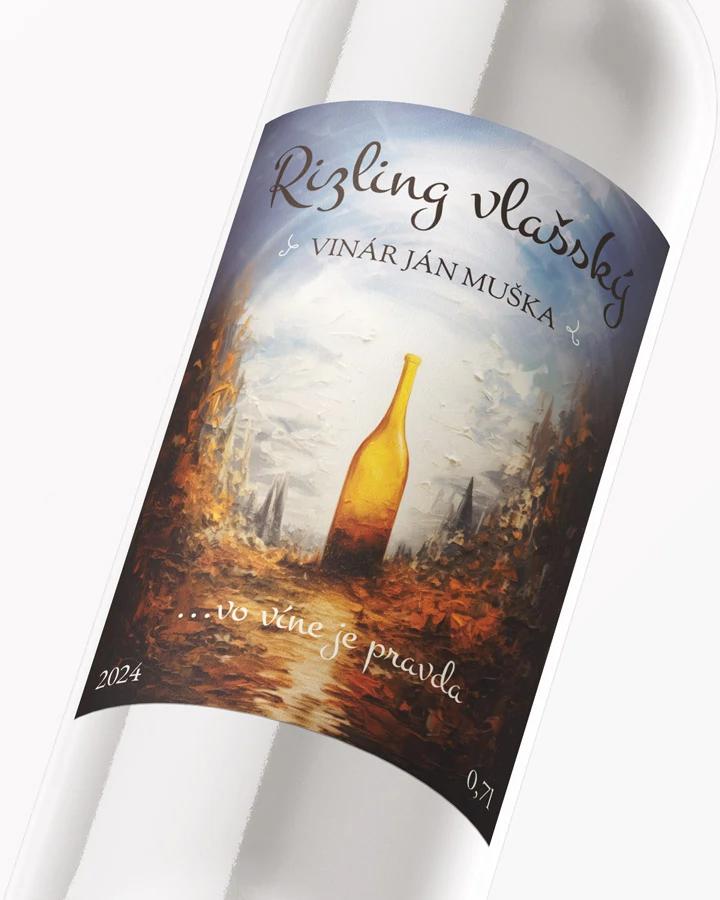 Etikety na víno - motív 13 2/3