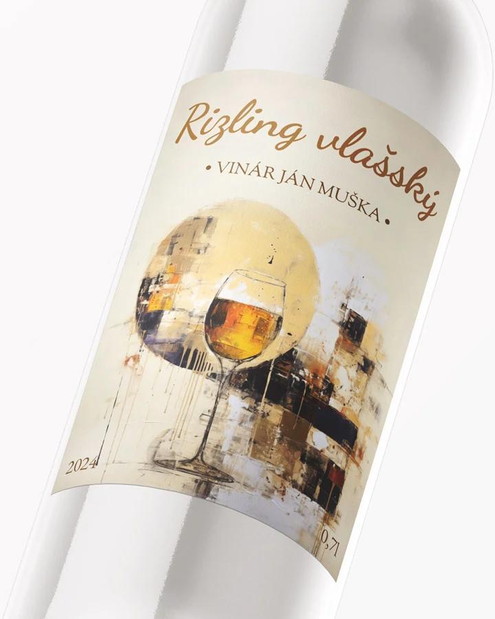 Etikety na víno - motív 14 2/3