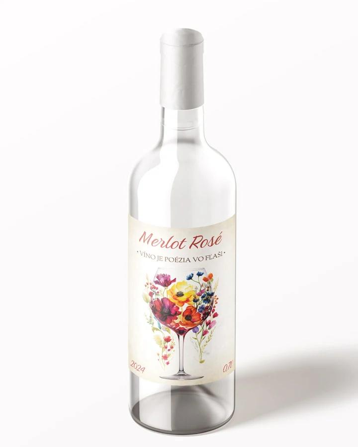 Etikety na víno - motív 17 1/3