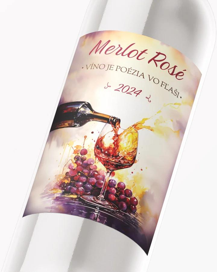 Etikety na víno - motív 23 2/3