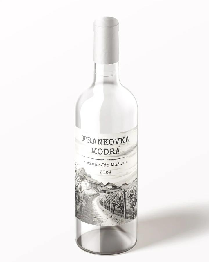 Etikety na víno - motív 30 1/3