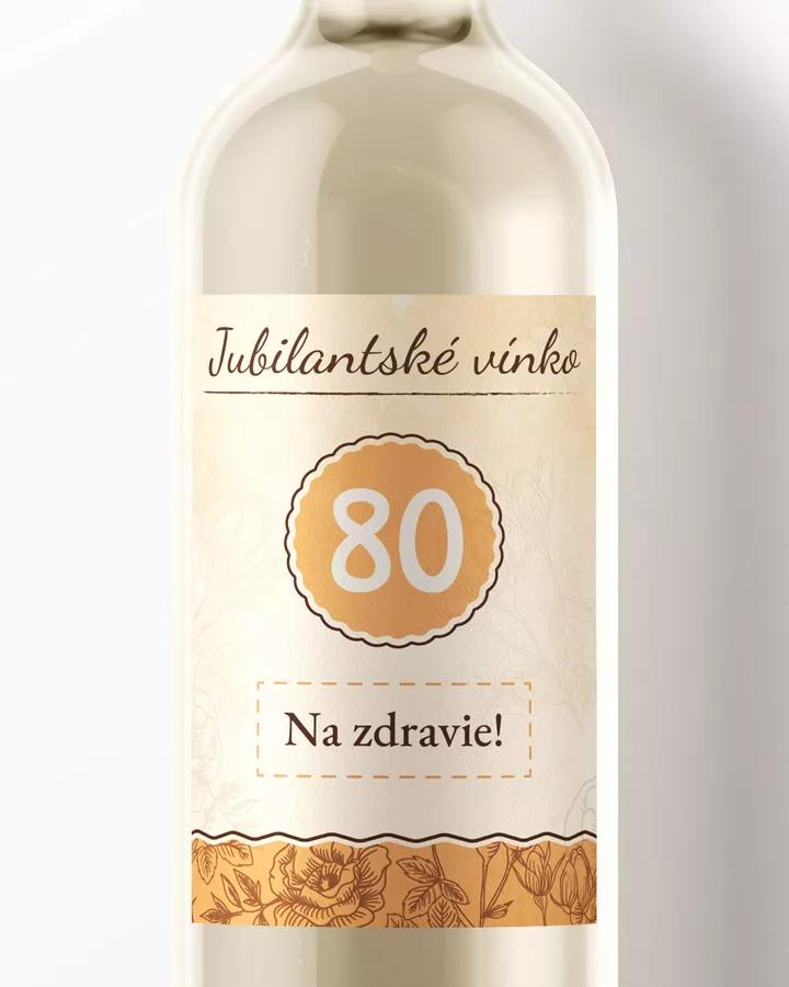 Etikety na víno / pálenku motív Vintage ruže