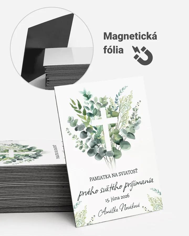 Pamätné magnetky zo sviatosti krstu, prijímania, konfirmácie - motív 23