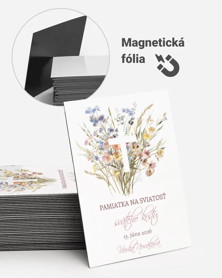 Pamätné magnetky zo sviatosti krstu, prijímania, konfirmácie - motív 27