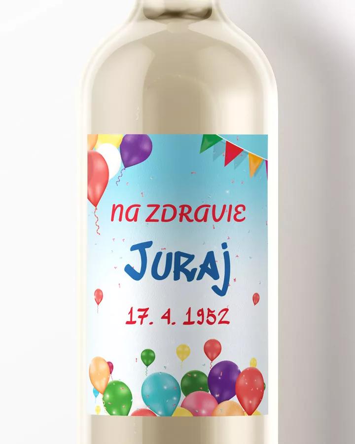 Etikety na víno / pálenku Párty balóny