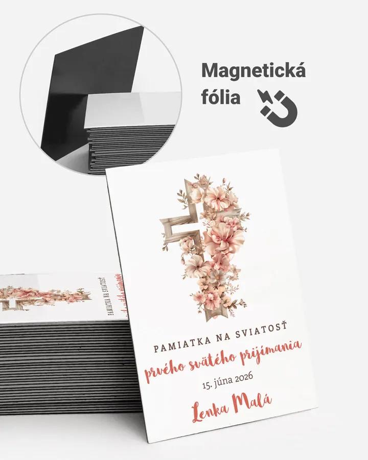 Pamätné magnetky zo sviatosti krstu, prijímania, konfirmácie - motív 29