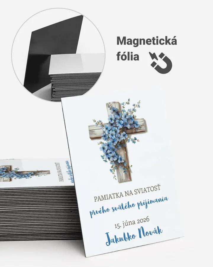 Pamätné magnetky zo sviatosti krstu, prijímania, konfirmácie - motív 32