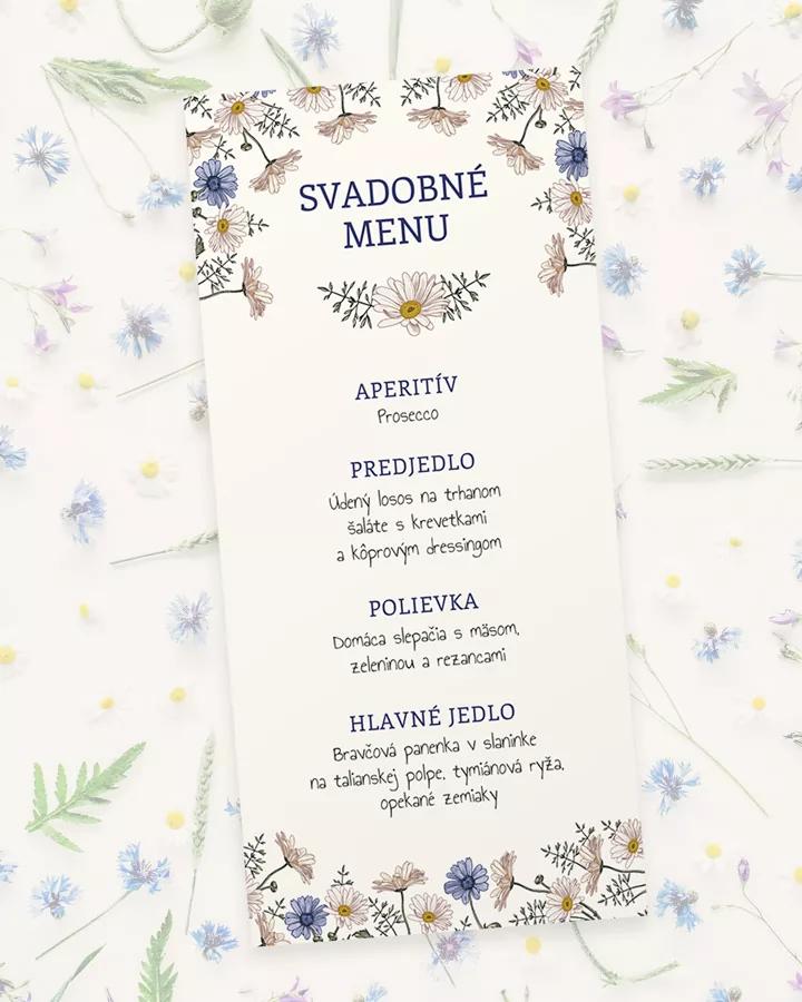 Svadobné menu - Harmanček