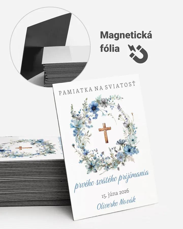 Pamätné magnetky zo sviatosti krstu, prijímania, konfirmácie - motív 39