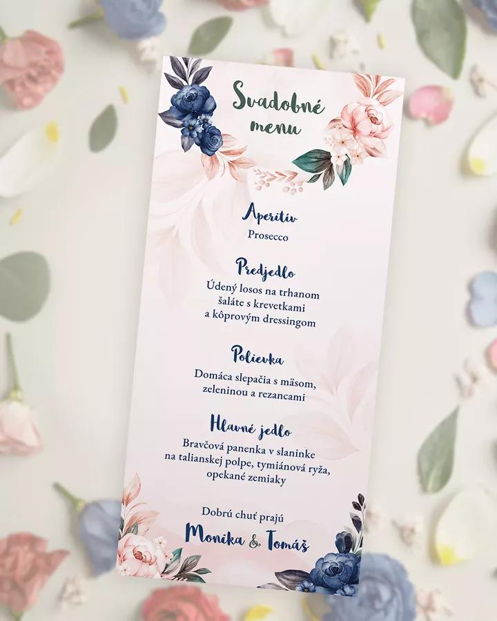 Svadobné menu - Šípové ruže 04