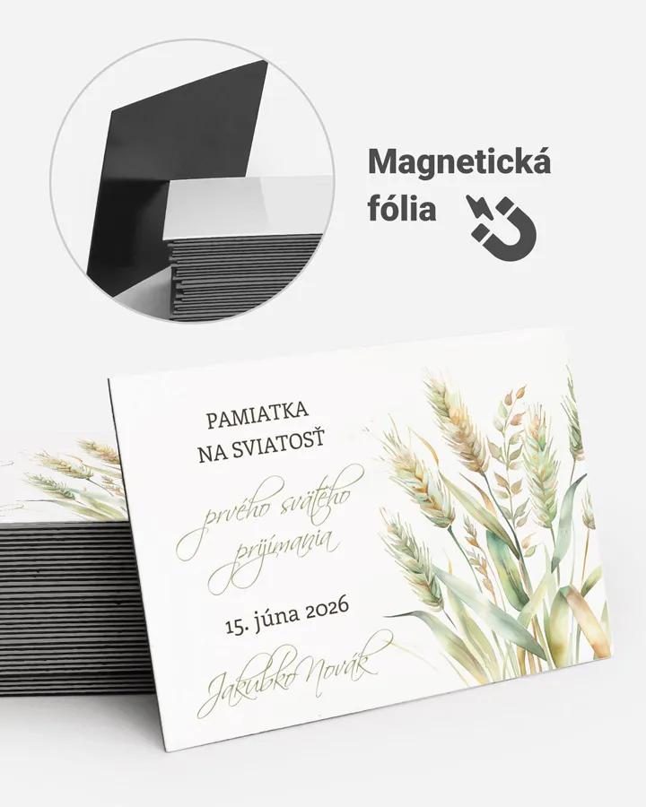 Pamätné magnetky zo sviatosti krstu, prijímania, konfirmácie - motív 41