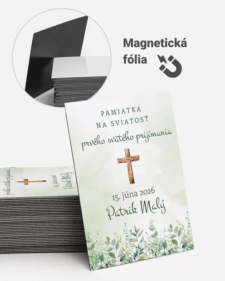 Pamätné magnetky zo sviatosti krstu, prijímania, konfirmácie - motív 43
