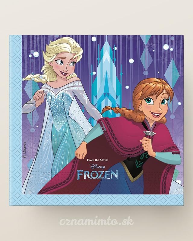 Servítky Ľadové kráľovstvo (Frozen)