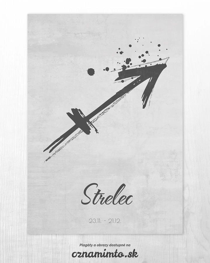 Obraz so znamením Strelec - motív 02