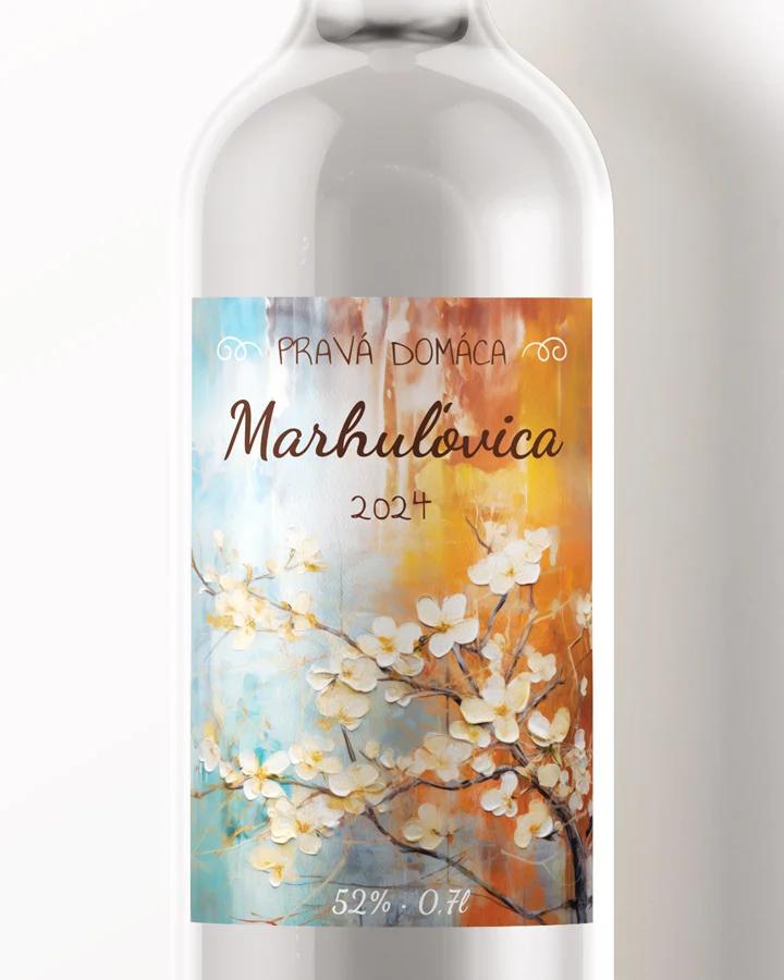 Etikety na pálenku Marhuľovica 05