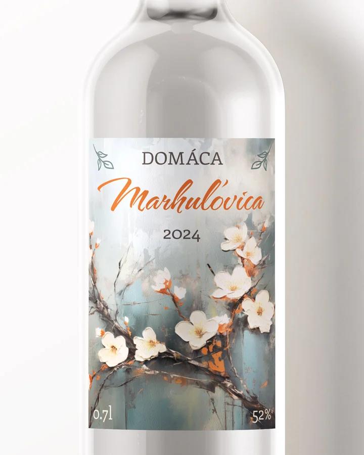 Etikety na pálenku Marhuľovica 07