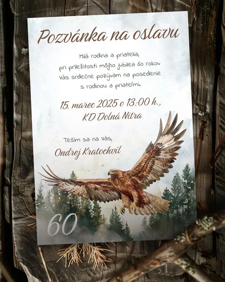 Pozvánka na narodeniny Orol 01