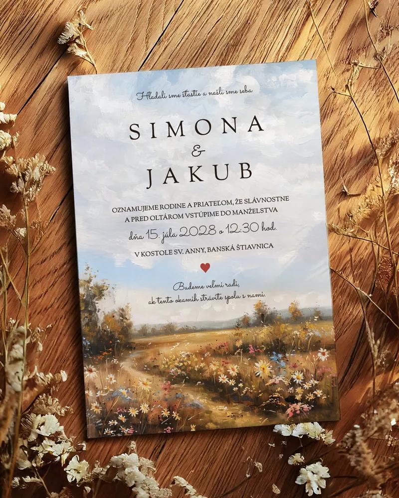 Svadobné oznámenia - Kapitola lásky I