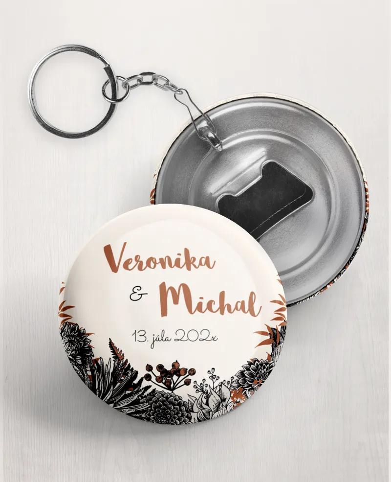 Svadobné otvárače - motív Poľné kvety 03