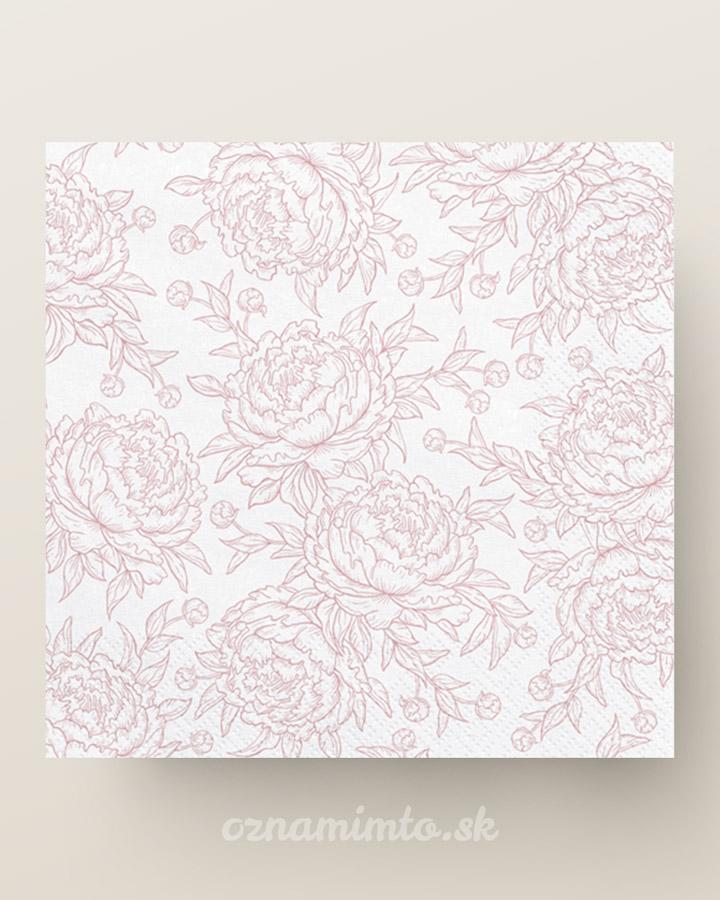 Servítky s pivonami